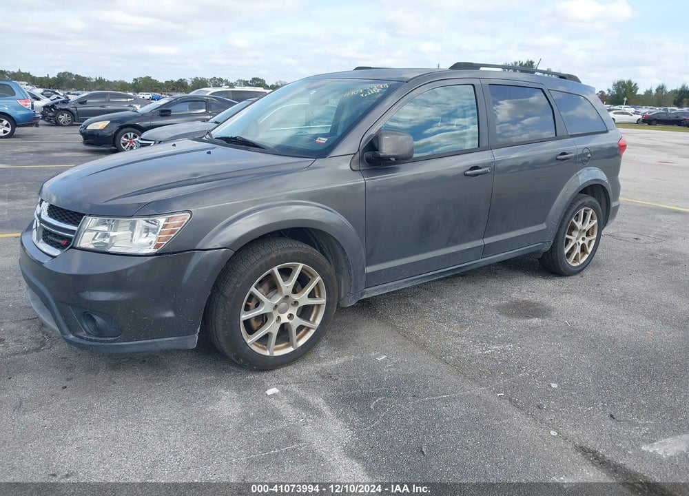 2014 DODGE JOURNEY SXT VIN: 3C4PDCBG1ET134587