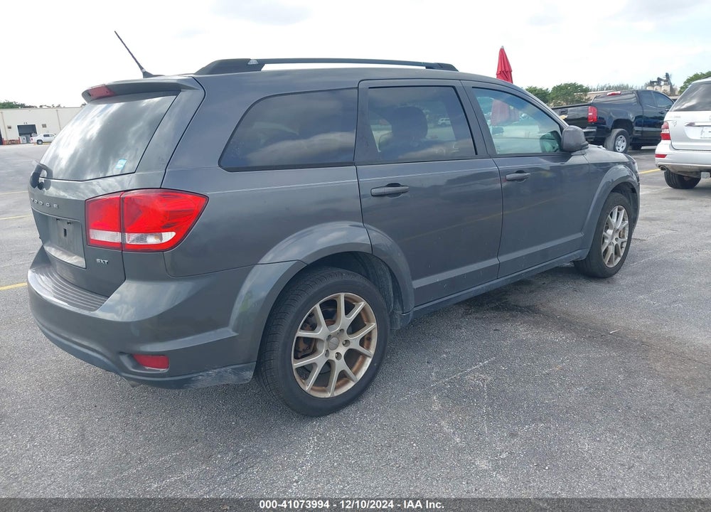 2014 DODGE JOURNEY SXT VIN: 3C4PDCBG1ET134587