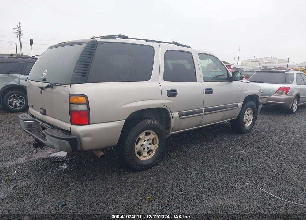 2006 CHEVROLET TAHOE LS VIN: 1GNEC13T36R116958