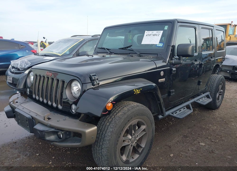 2017 JEEP WRANGLER UNLIMITED 75TH ANNIVERSARY EDITION 4X4 VIN: 1C4BJWEG6HL554295