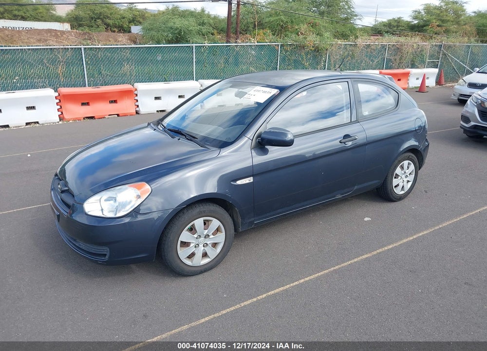 2010 HYUNDAI ACCENT GS VIN: KMHCM3AC6AU179386