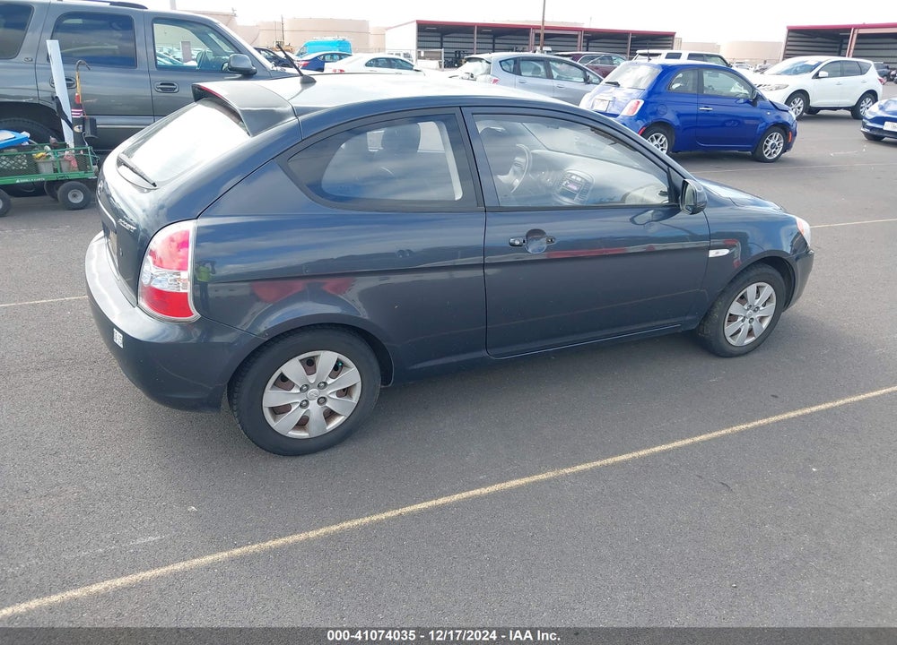 2010 HYUNDAI ACCENT GS VIN: KMHCM3AC6AU179386