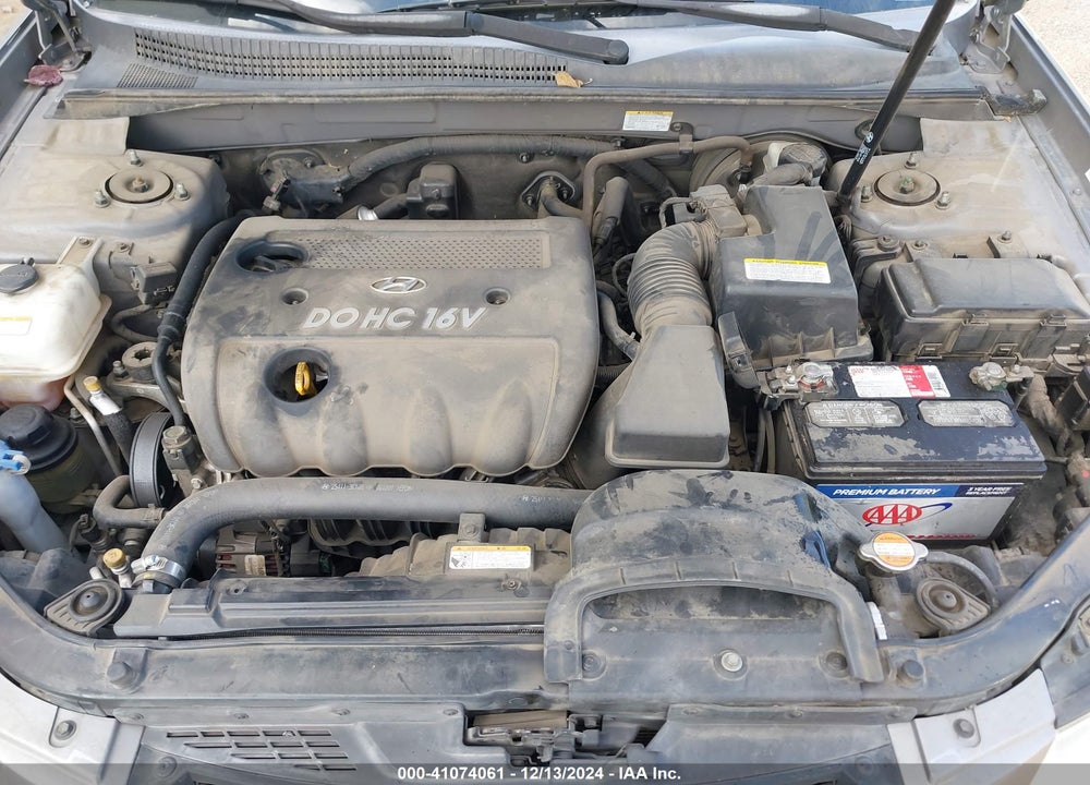 2008 HYUNDAI SONATA GLS VIN: 5NPET46C48H389245