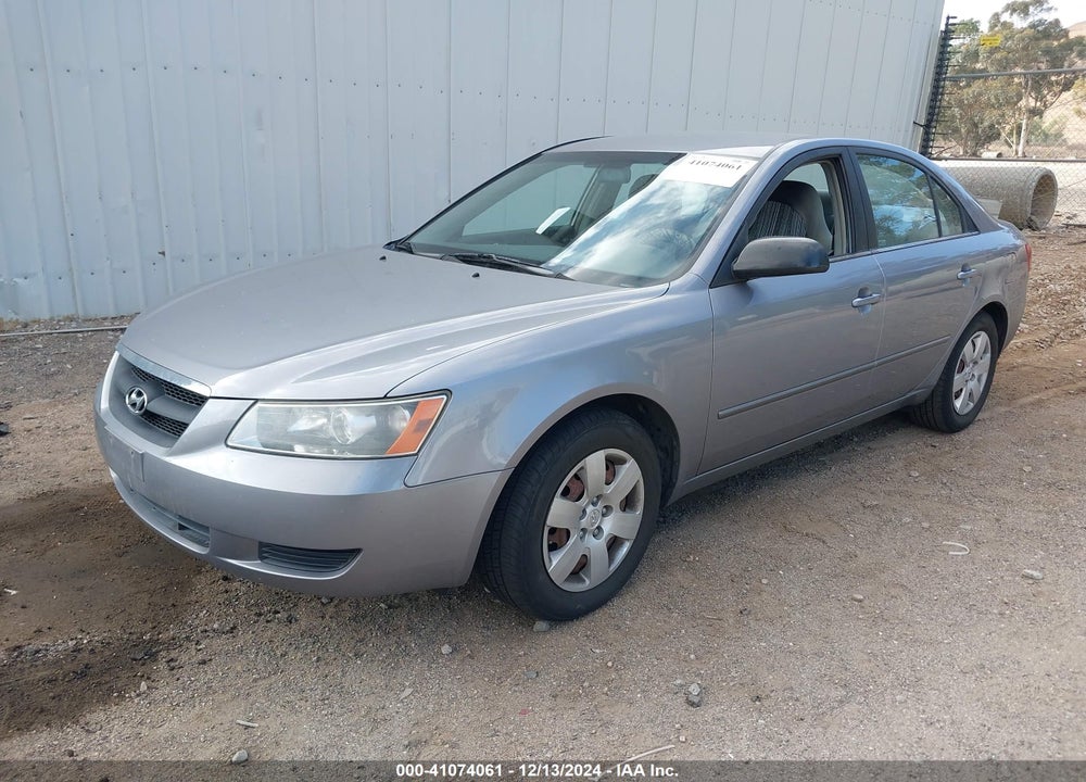 2008 HYUNDAI SONATA GLS VIN: 5NPET46C48H389245