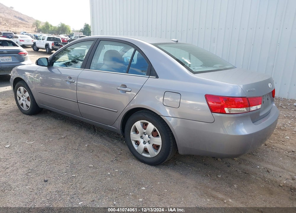 2008 HYUNDAI SONATA GLS VIN: 5NPET46C48H389245