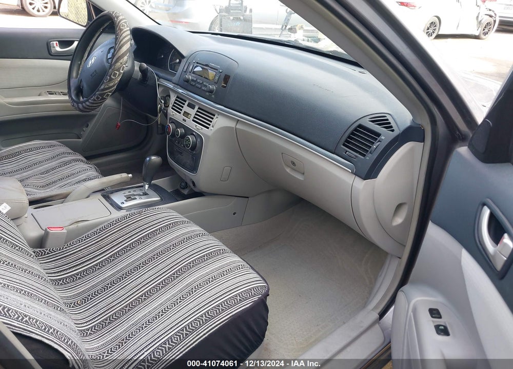 2008 HYUNDAI SONATA GLS VIN: 5NPET46C48H389245