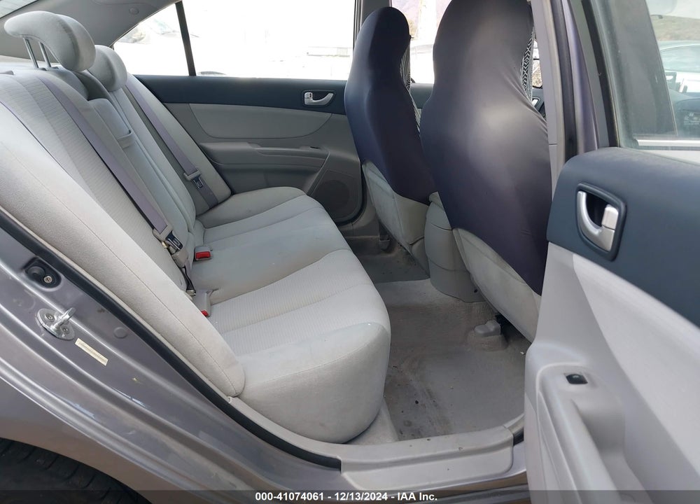 2008 HYUNDAI SONATA GLS VIN: 5NPET46C48H389245