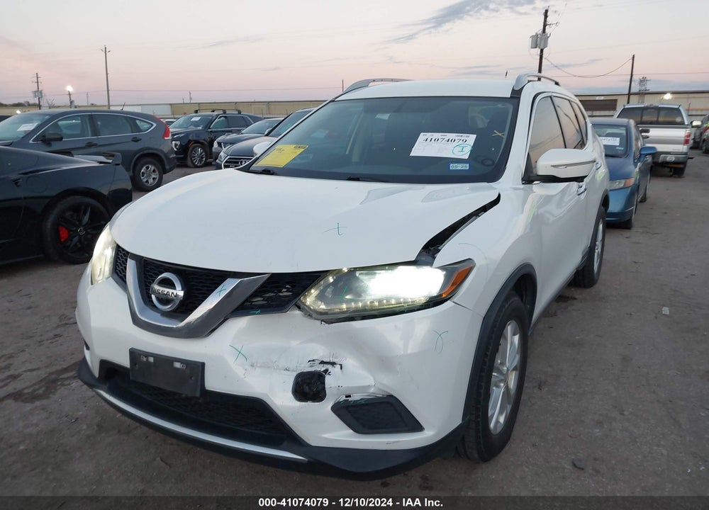 2014 NISSAN ROGUE SV VIN: 5N1AT2MT3EC822594