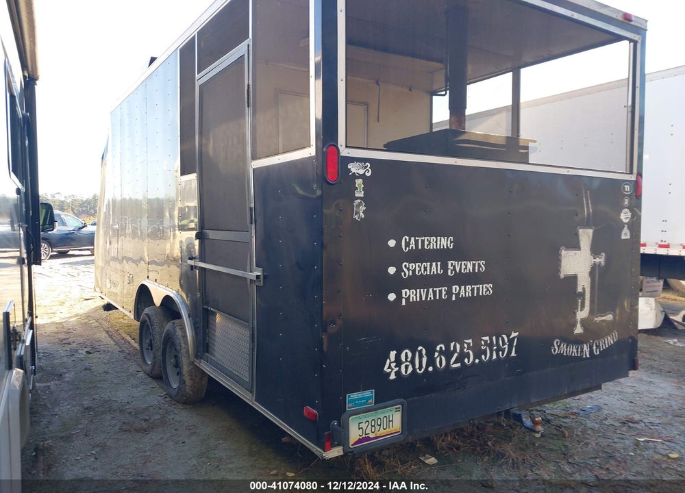 2016 DIAMOND TRAILERS INC ENCLOSED TRAILER VIN: 53NBE2227G1042789