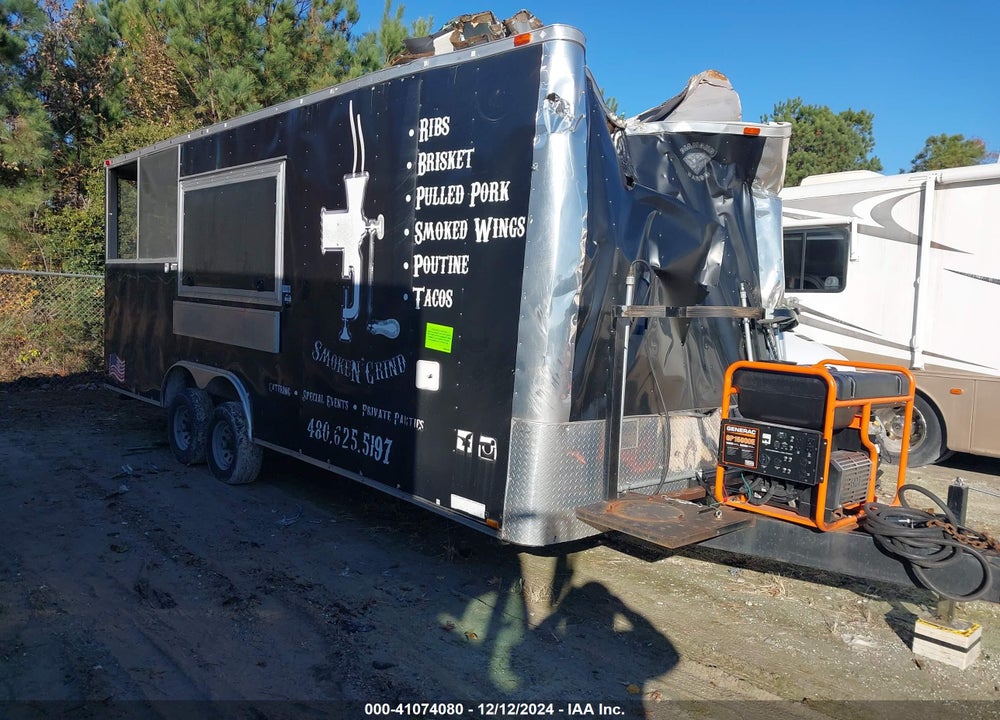 2016 DIAMOND TRAILERS INC ENCLOSED TRAILER VIN: 53NBE2227G1042789