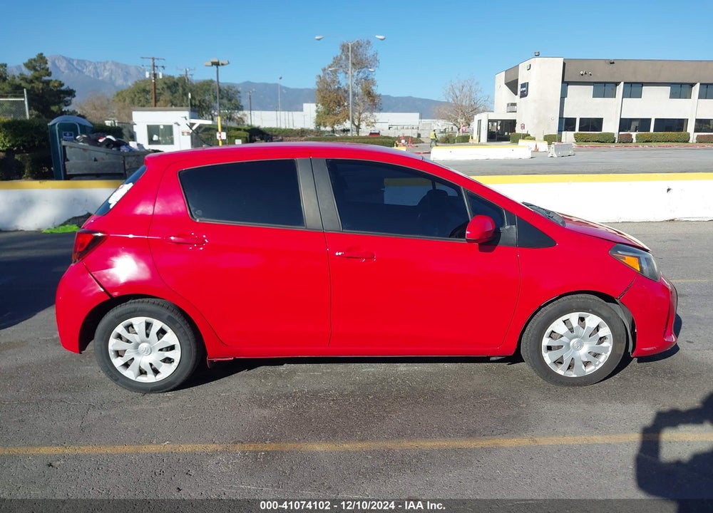 2015 TOYOTA YARIS L VIN: VNKKTUD31FA045776