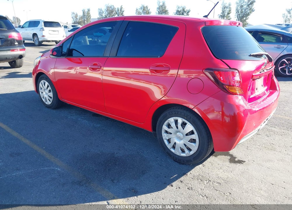 2015 TOYOTA YARIS L VIN: VNKKTUD31FA045776