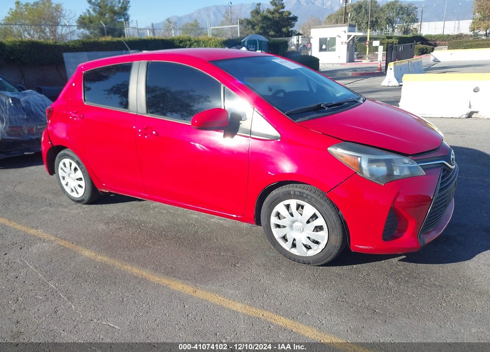 2015 TOYOTA YARIS L VIN: VNKKTUD31FA045776