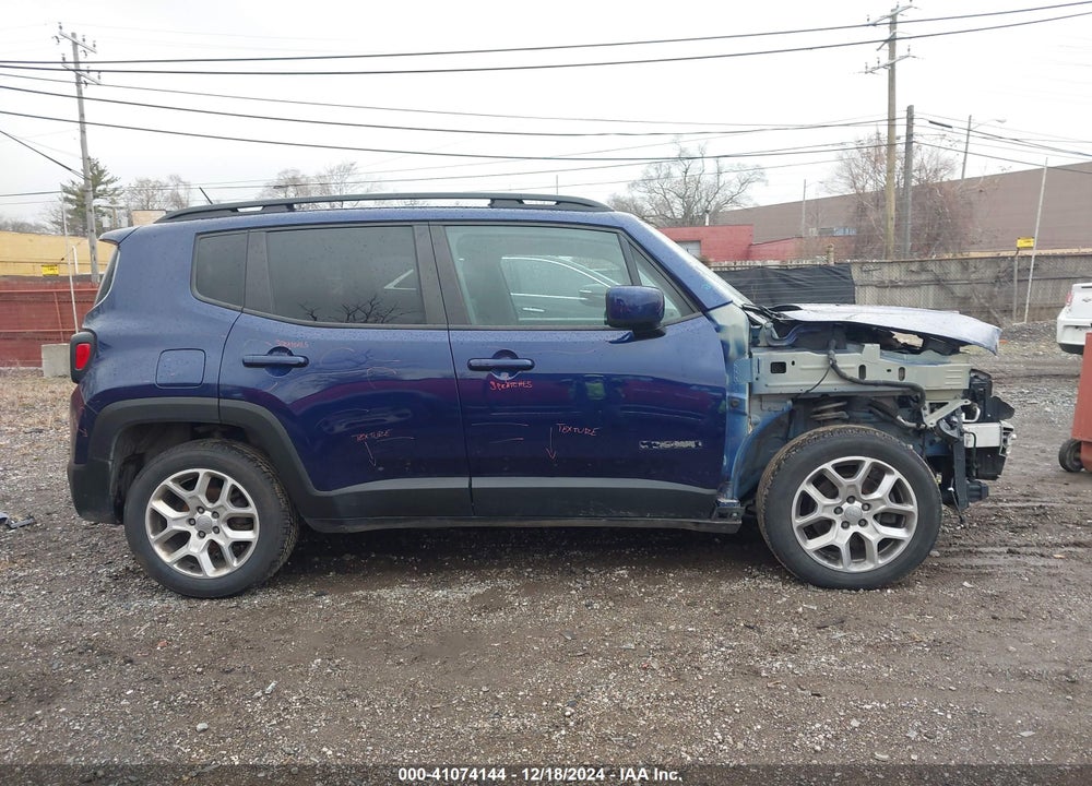 2017 JEEP RENEGADE LATITUDE FWD VIN: ZACCJABB3HPE46096