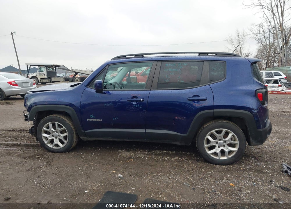 2017 JEEP RENEGADE LATITUDE FWD VIN: ZACCJABB3HPE46096