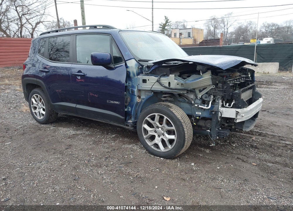 2017 JEEP RENEGADE LATITUDE FWD VIN: ZACCJABB3HPE46096