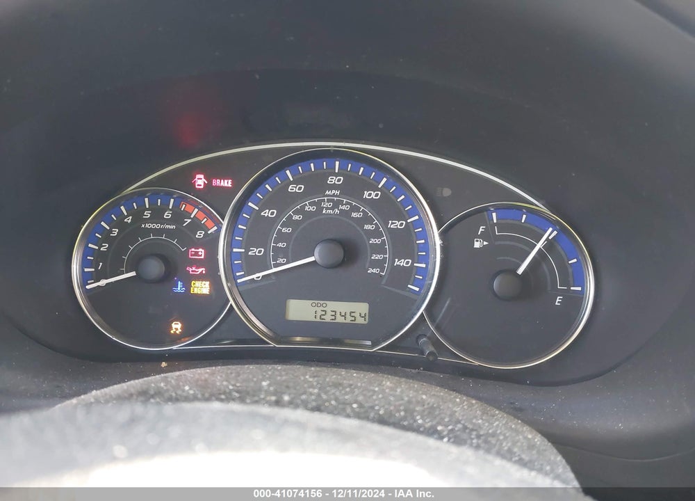 2011 SUBARU FORESTER 2.5X PREMIUM VIN: JF2SHADC7BG757162