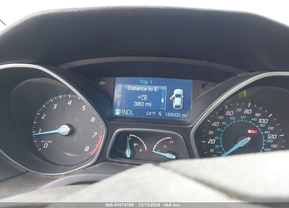2012 FORD FOCUS SE VIN: 1FAHP3F25CL274084