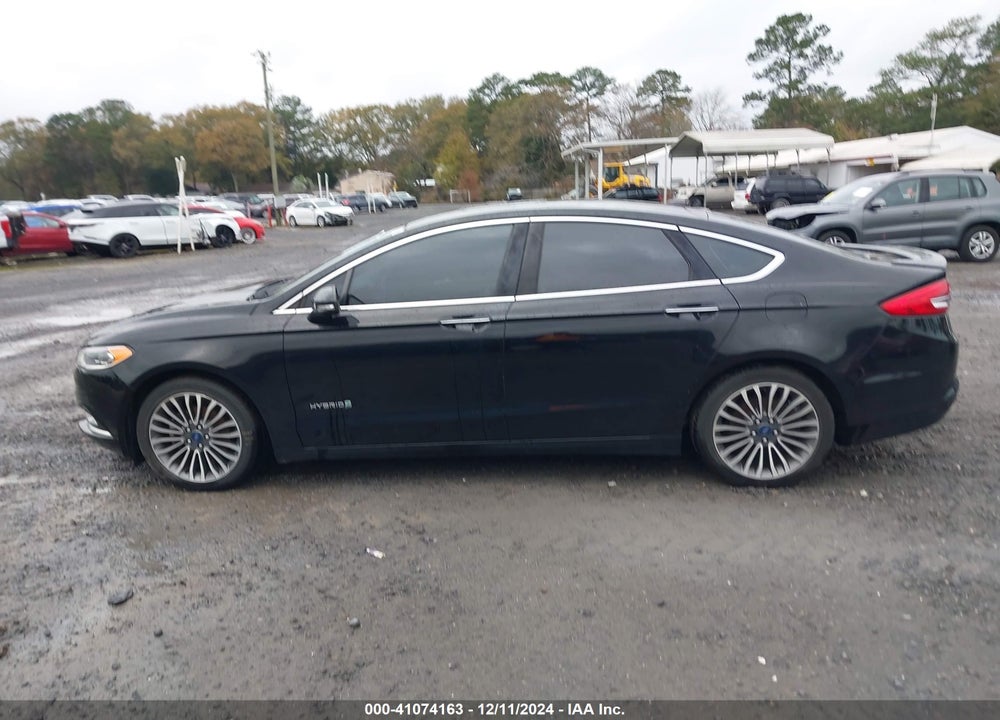 2018 FORD FUSION HYBRID TITANIUM VIN: 3FA6P0RU3JR250500
