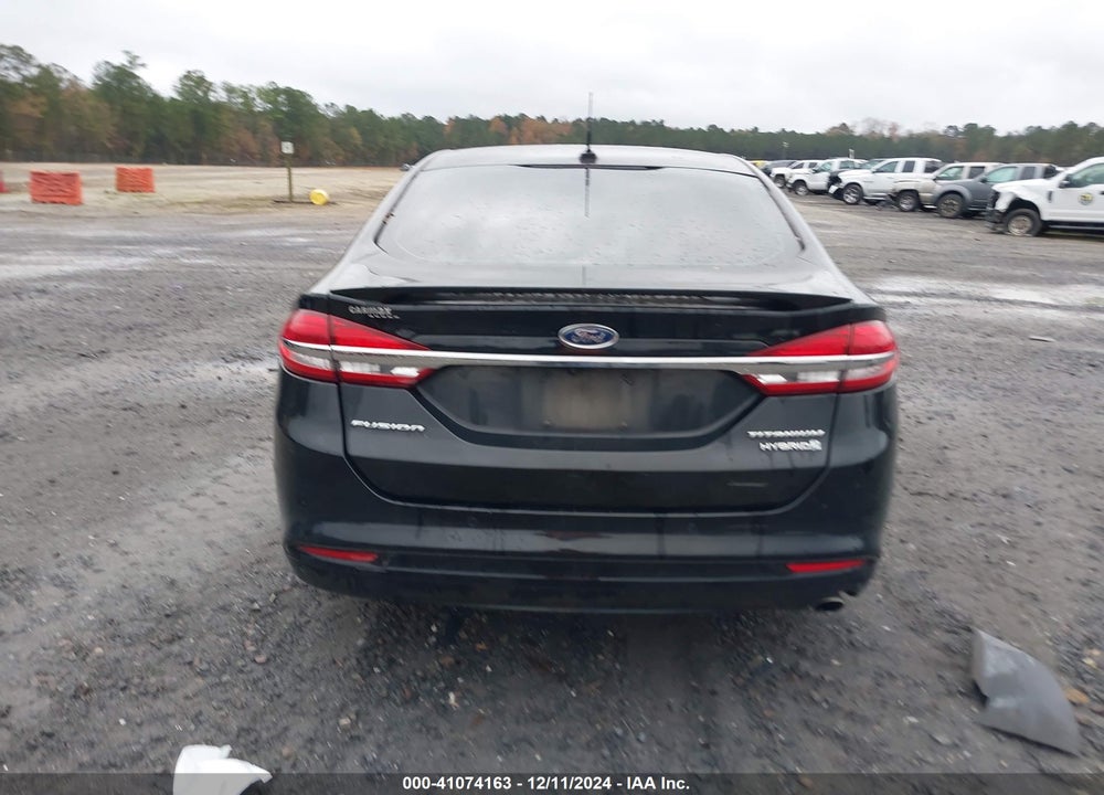 2018 FORD FUSION HYBRID TITANIUM VIN: 3FA6P0RU3JR250500
