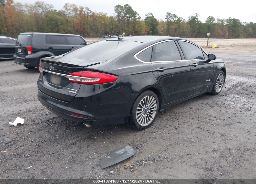 2018 FORD FUSION HYBRID TITANIUM VIN: 3FA6P0RU3JR250500