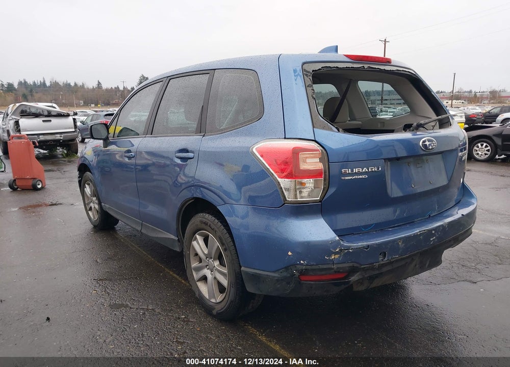 2017 SUBARU FORESTER 2.5I VIN: JF2SJAACXHH808438