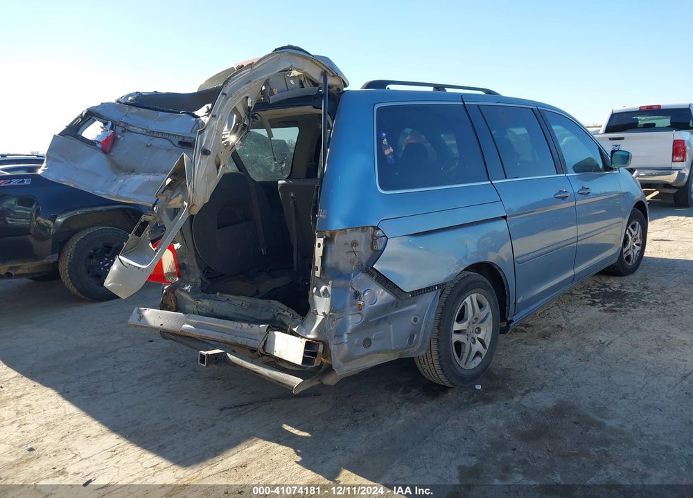 2007 HONDA ODYSSEY EX-L VIN: 5FNRL38767B143130
