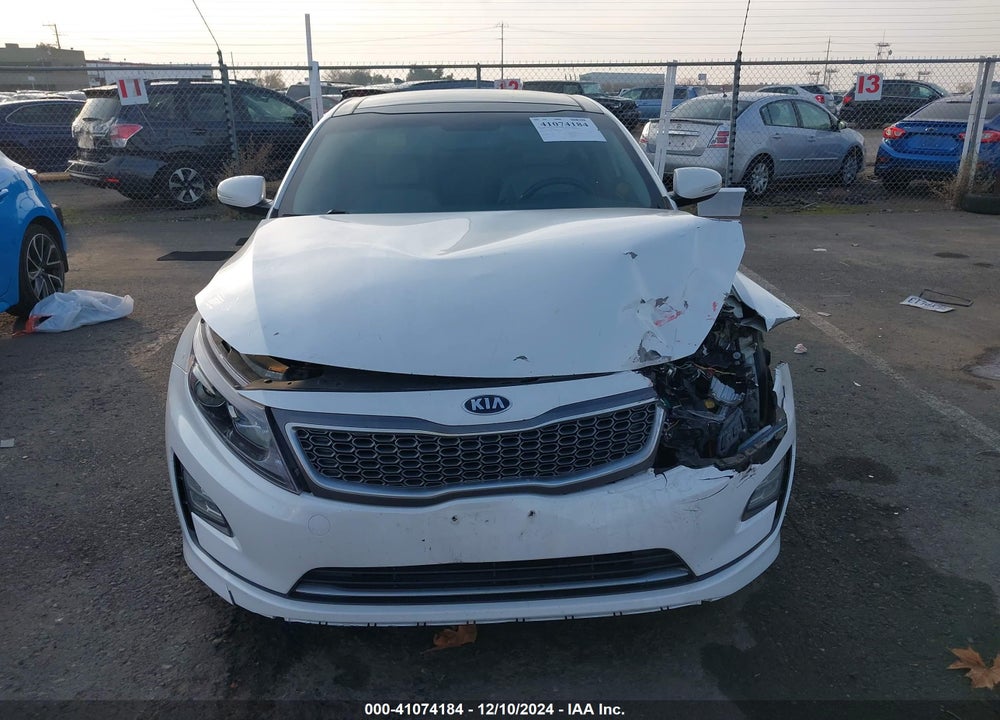 2014 KIA OPTIMA HYBRID EX VIN: KNAGN4ADXE5062621