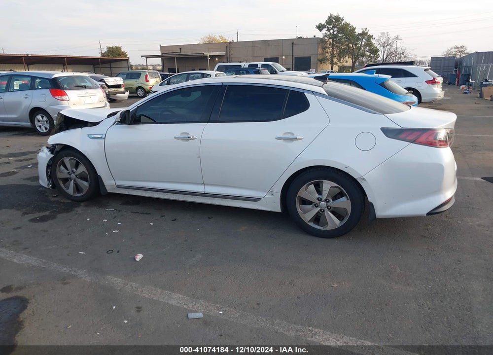 2014 KIA OPTIMA HYBRID EX VIN: KNAGN4ADXE5062621
