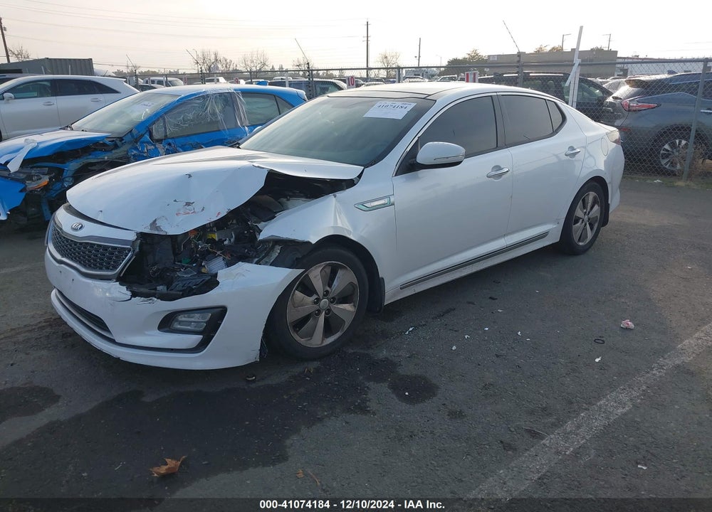 2014 KIA OPTIMA HYBRID EX VIN: KNAGN4ADXE5062621