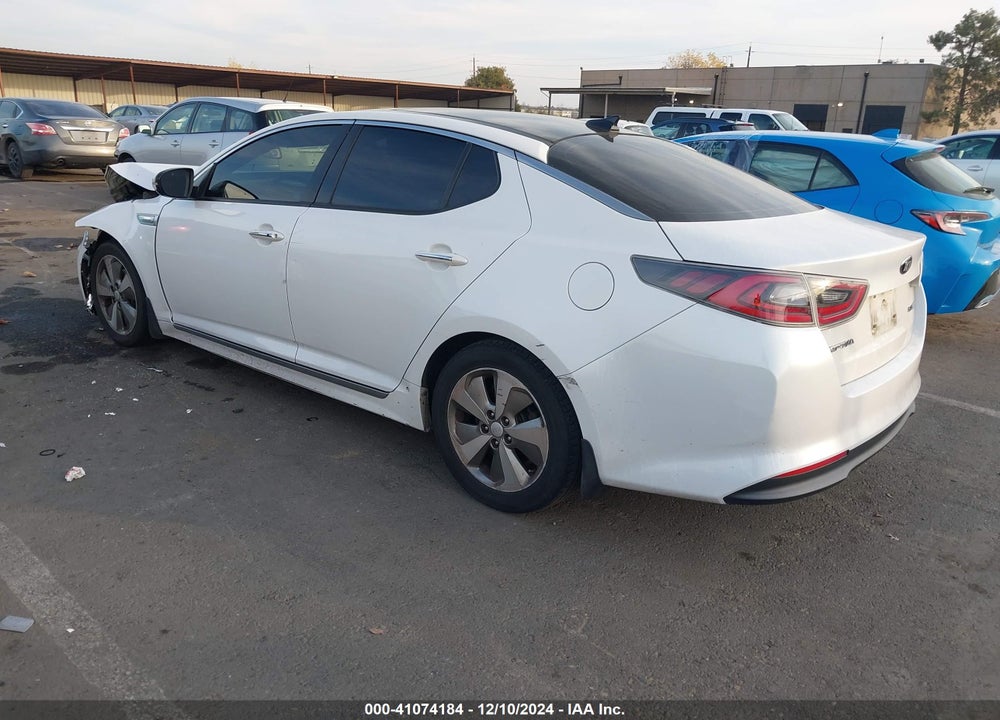 2014 KIA OPTIMA HYBRID EX VIN: KNAGN4ADXE5062621