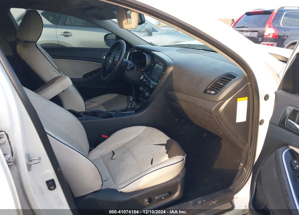 2014 KIA OPTIMA HYBRID EX VIN: KNAGN4ADXE5062621