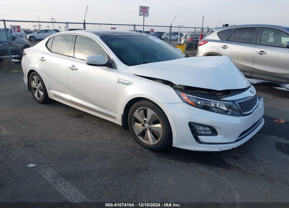 2014 KIA OPTIMA HYBRID EX VIN: KNAGN4ADXE5062621