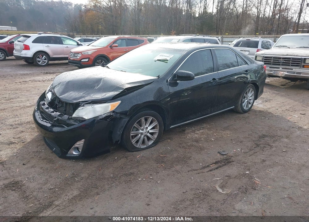 2012 TOYOTA CAMRY XLE V6 VIN: 4T1BK1FK4CU508854