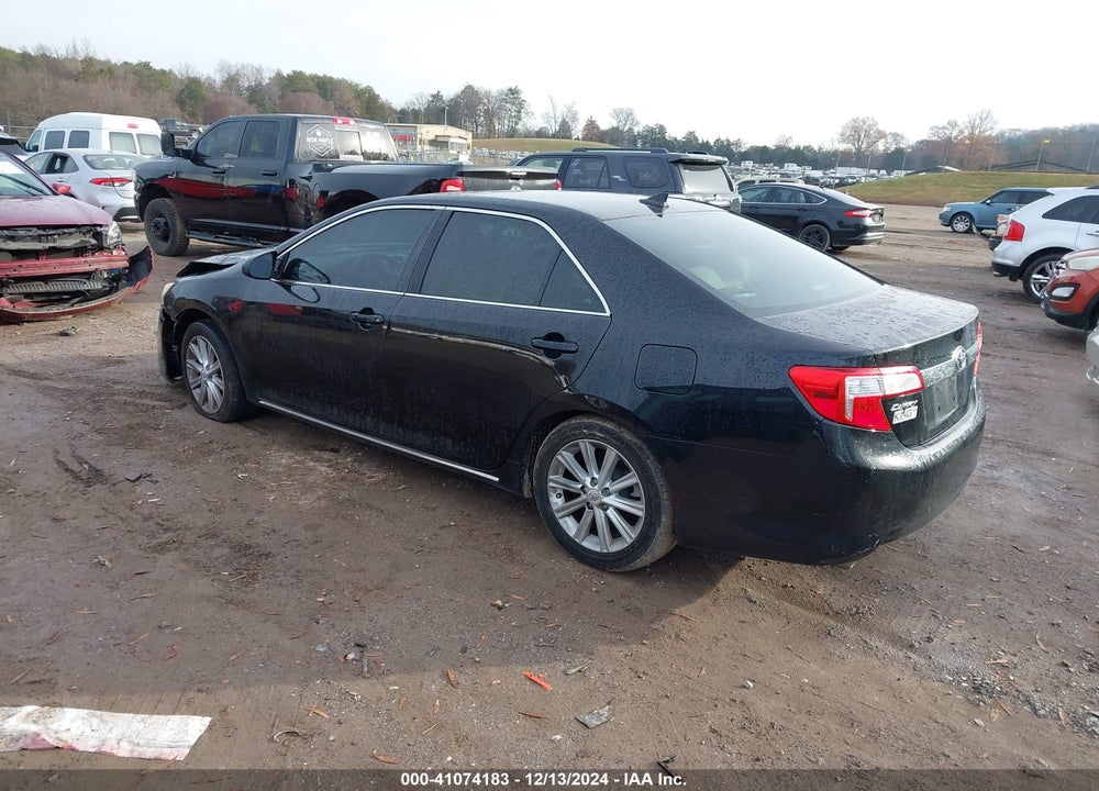 2012 TOYOTA CAMRY XLE V6 VIN: 4T1BK1FK4CU508854