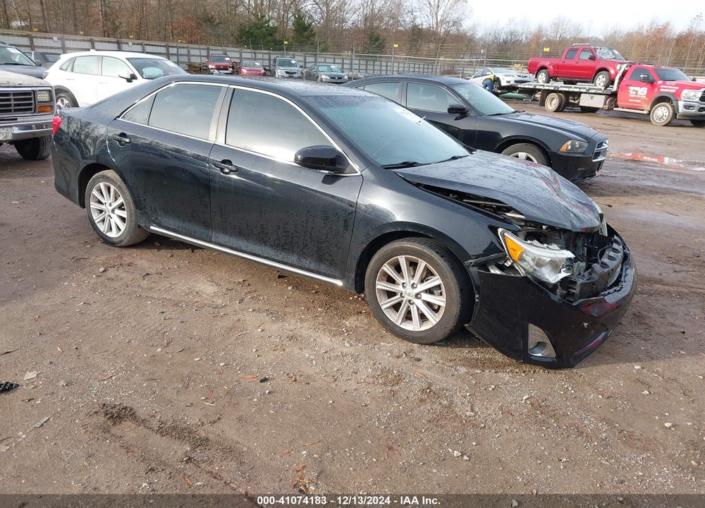 2012 TOYOTA CAMRY XLE V6 VIN: 4T1BK1FK4CU508854