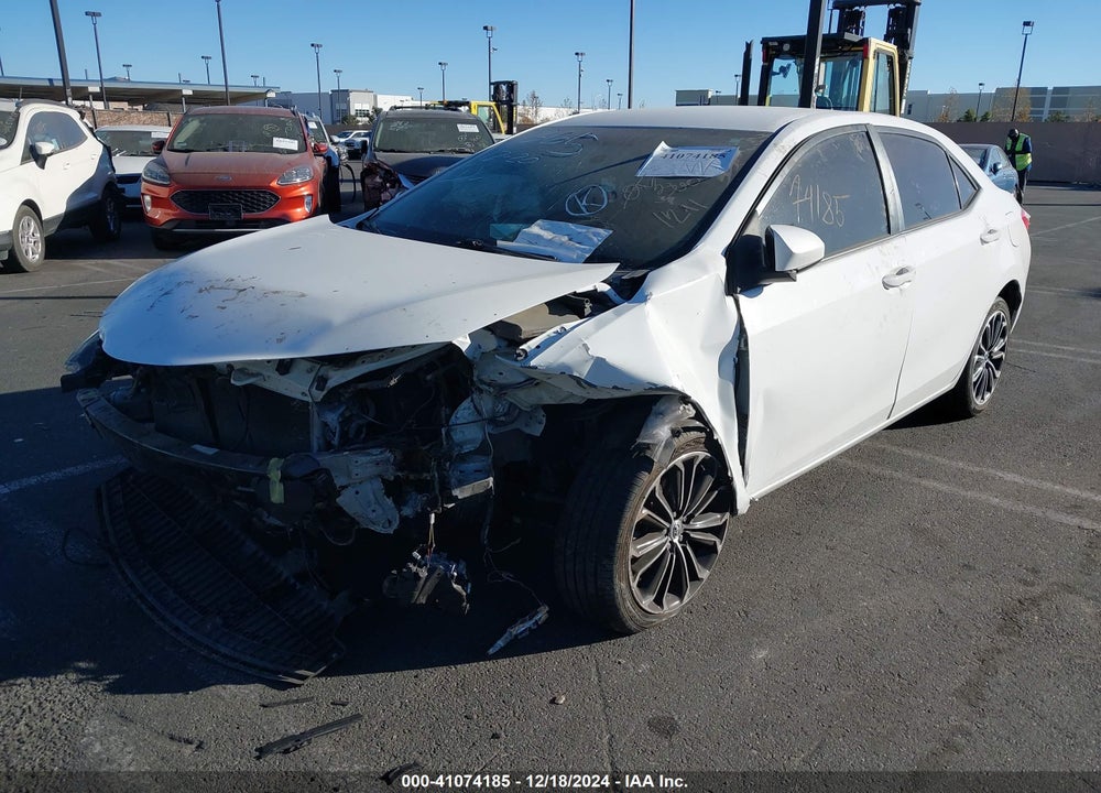 2015 TOYOTA COROLLA L VIN: 5YFBURHE5FP317627