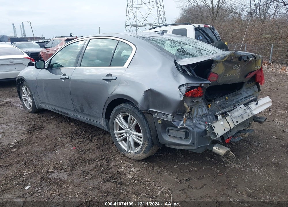 2011 INFINITI G37 VIN: JN1CV6AR7BM409352