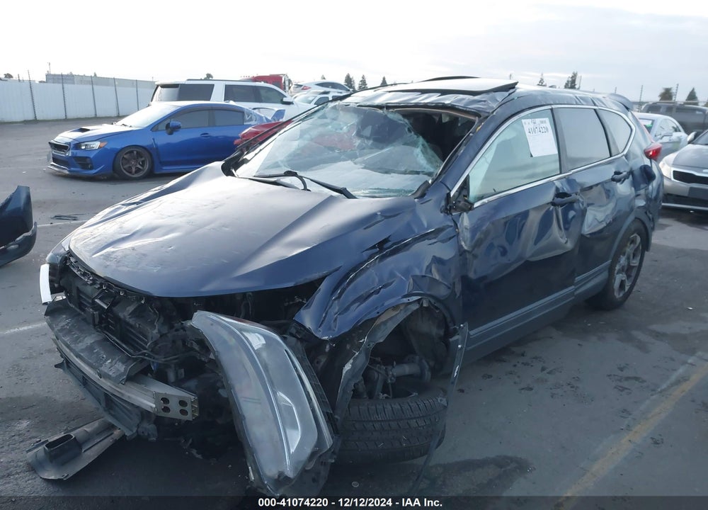2019 HONDA CR-V EX VIN: 5J6RW1H54KA041959