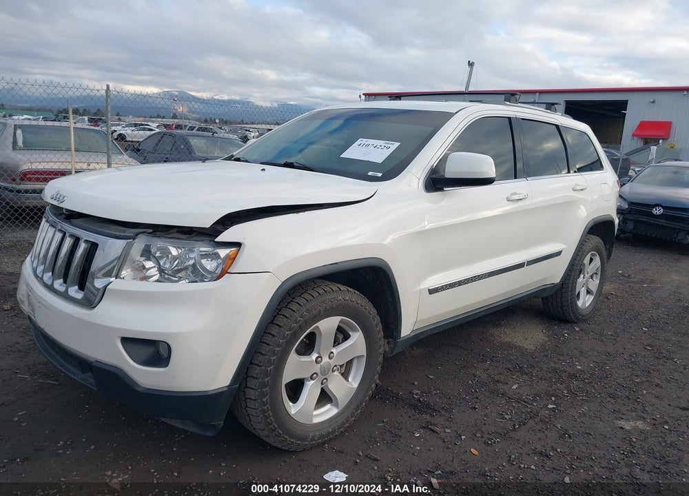 2012 JEEP GRAND CHEROKEE LAREDO VIN: 1C4RJFAG7CC164321