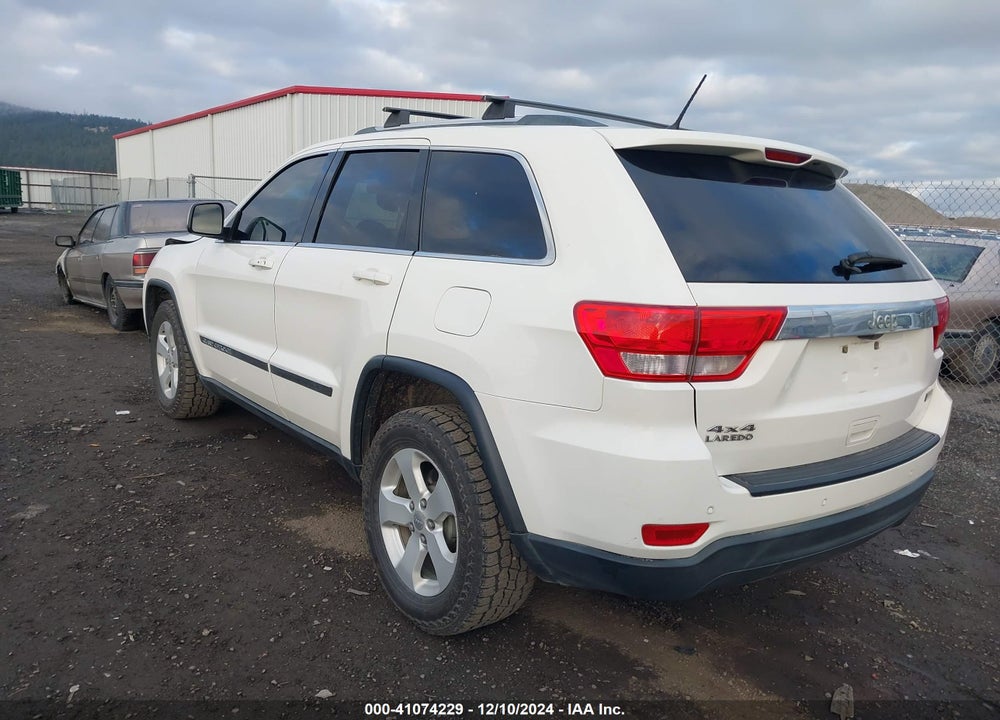 2012 JEEP GRAND CHEROKEE LAREDO VIN: 1C4RJFAG7CC164321