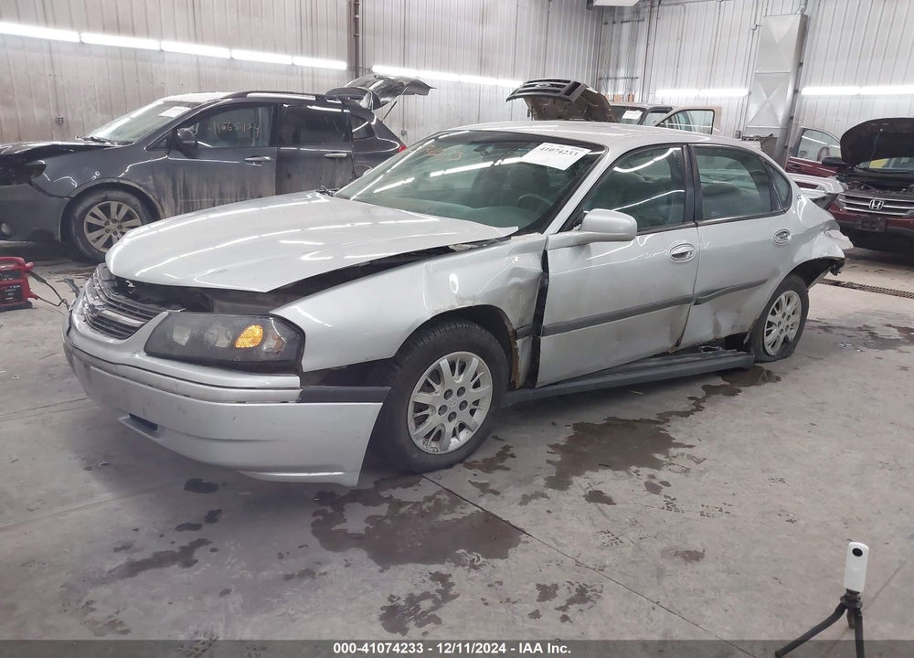 2003 CHEVROLET IMPALA VIN: 2G1WF52E839221315
