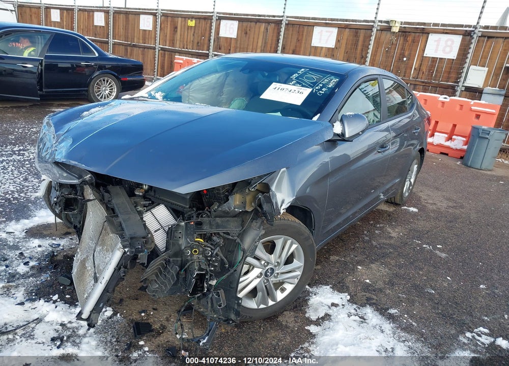 2019 HYUNDAI ELANTRA VIN: KMHD84LF5KU878287