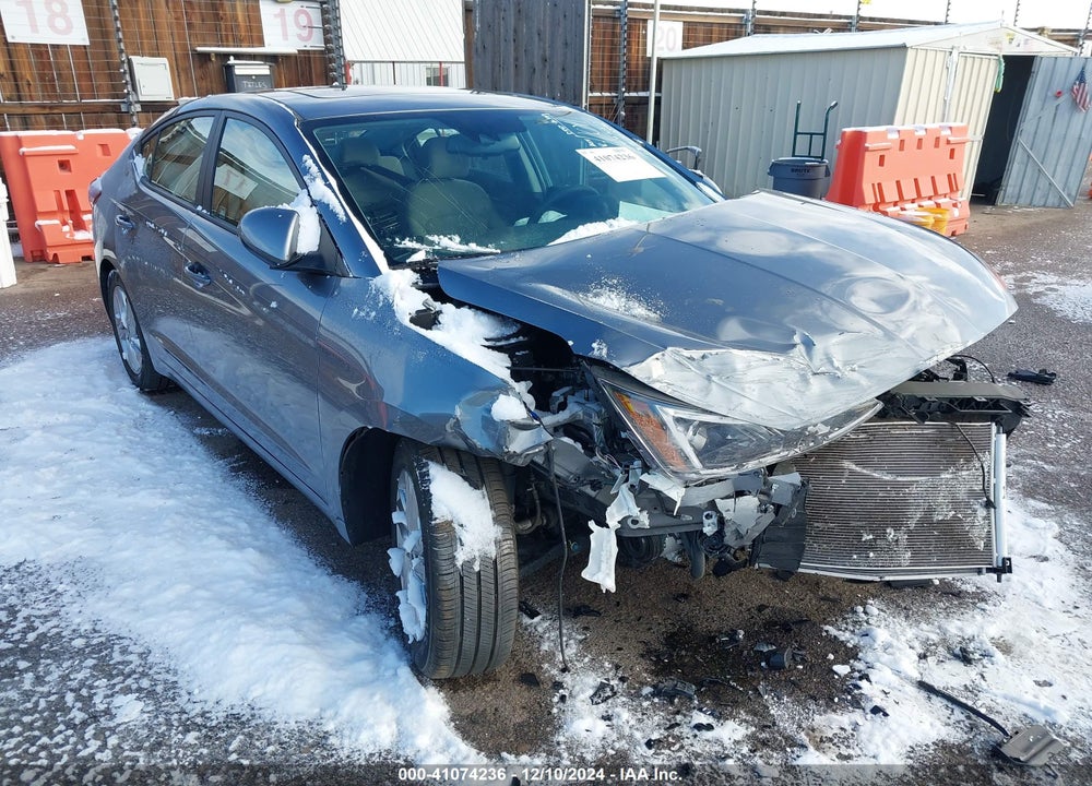 2019 HYUNDAI ELANTRA VIN: KMHD84LF5KU878287