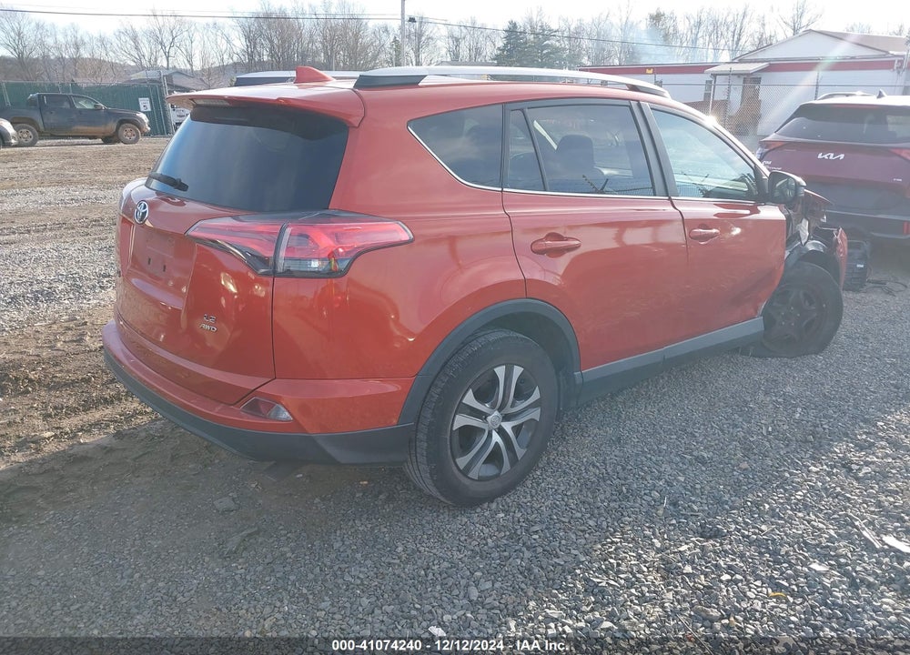 2016 TOYOTA RAV4 LE VIN: 2T3BFREVXGW439292