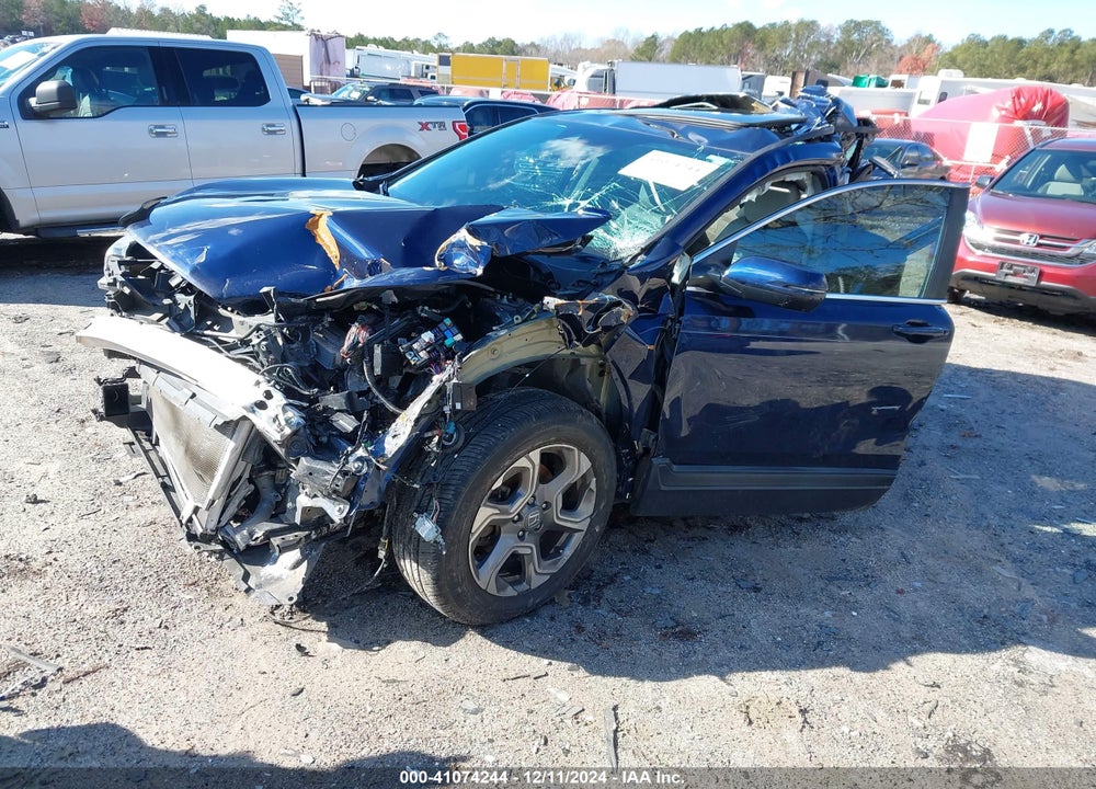 2019 HONDA CR-V EX-L VIN: 5J6RW1H87KA012112