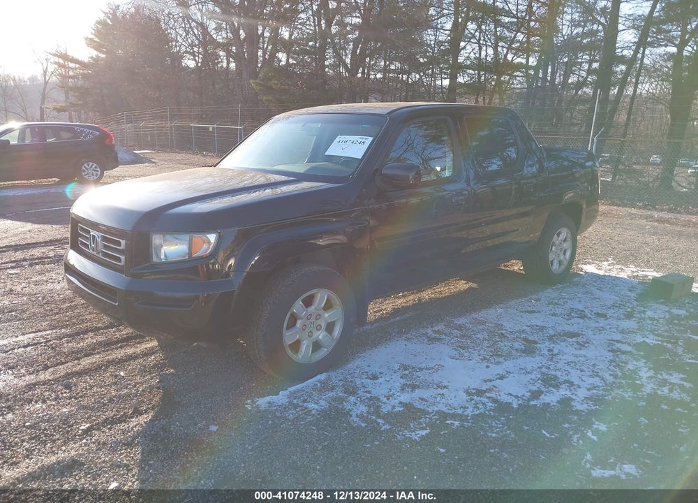 2007 HONDA RIDGELINE RTL VIN: 2HJYK16537H519826