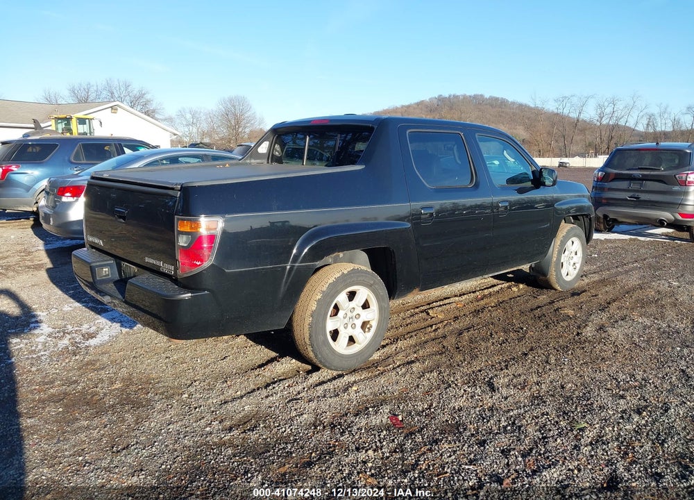 2007 HONDA RIDGELINE RTL VIN: 2HJYK16537H519826