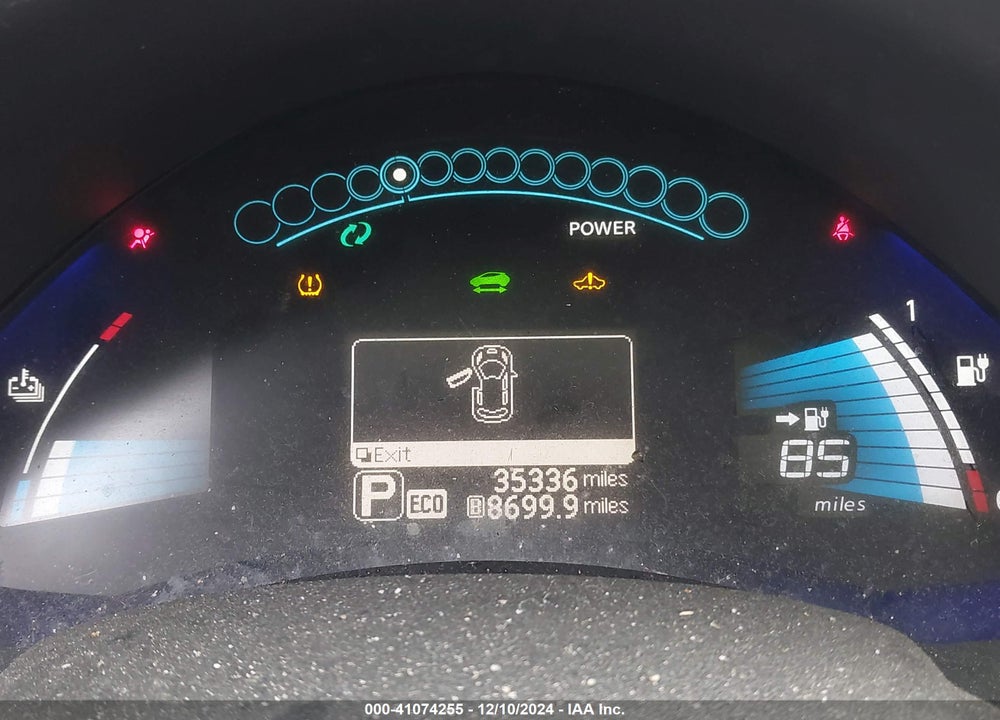 2017 NISSAN LEAF S VIN: 1N4BZ0CP7HC307480