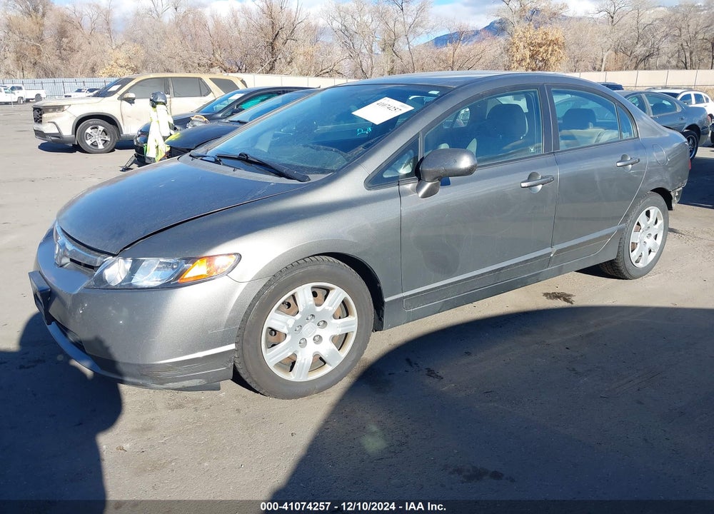 2008 HONDA CIVIC LX VIN: 1HGFA15588L048357